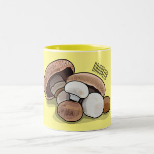 Taza Bicolor Ilustracion personalizado hongo