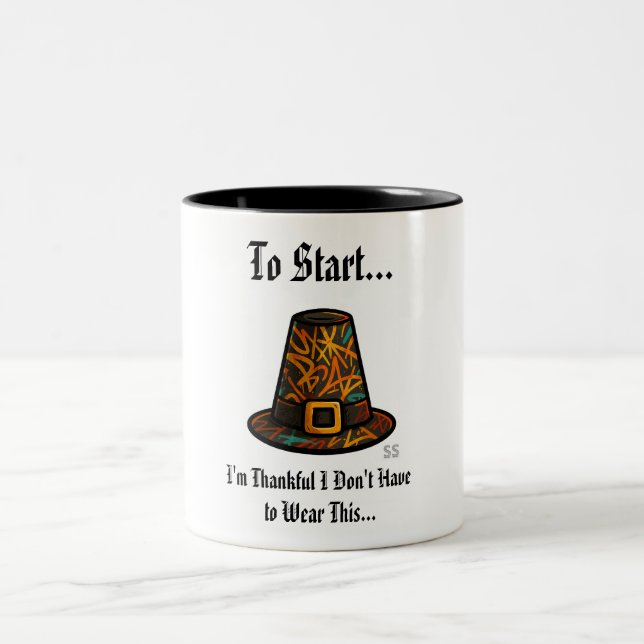 Taza Bicolor I'm Thankful/GPH (Centro)