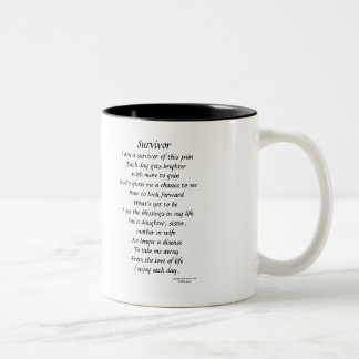 Taza Bicolor Imagen del superviviente