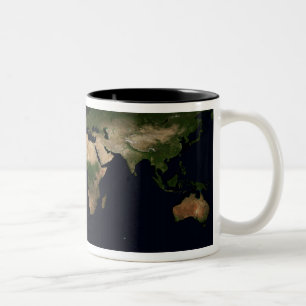 Taza Bicolor Imagen global del mundo