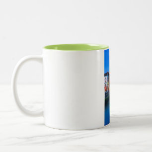 Taza Bicolor Imagen irlandesa para dos tontos