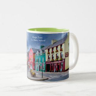 Taza Bicolor Imagen irlandesa para dos tontos