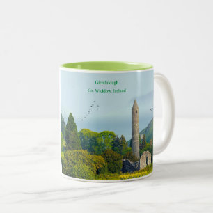 Taza Bicolor Imagen irlandesa para dos tontos