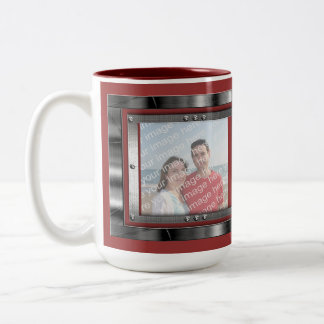 Taza Bicolor Imagen Metalizado de la mugre