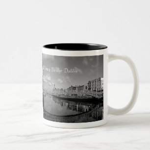 Taza Bicolor Imágenes de Ireland Mug