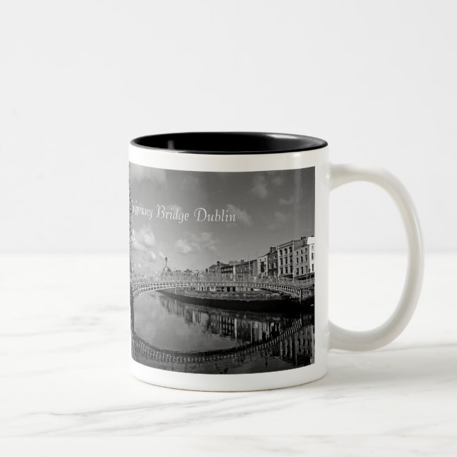 Taza Bicolor Imágenes de Ireland Mug (Derecha)