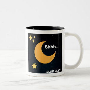 Taza Bicolor Imágenes de Navidades - Noche silenciosa