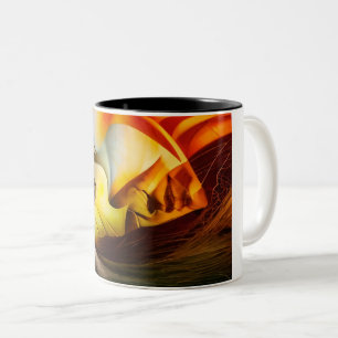 Taza Bicolor Imaginación artística trascendente