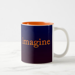 Taza Bicolor Imagínese brillante