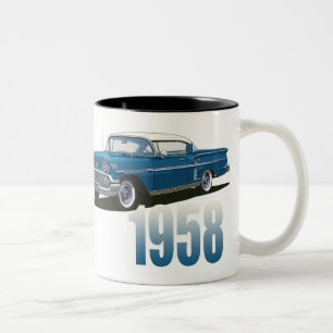 Taza Bicolor Impala de 1958
