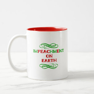 TAZA BICOLOR IMPEACION DE LA MUG DE CAFÉ DE LA TIERRA