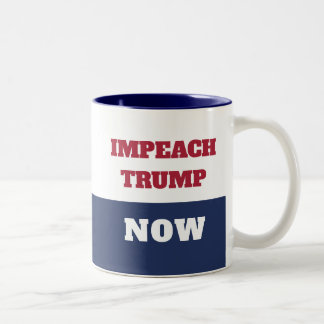 Taza Bicolor Impedimento ahora contra el trumpismo anti Trump