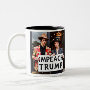 Taza Bicolor Impetar a Trump