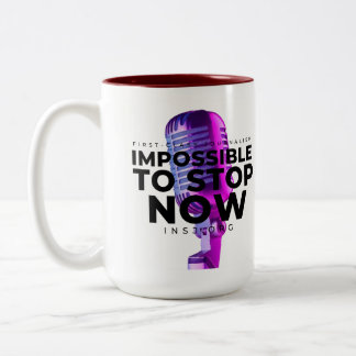 Taza Bicolor Impossible to stop
