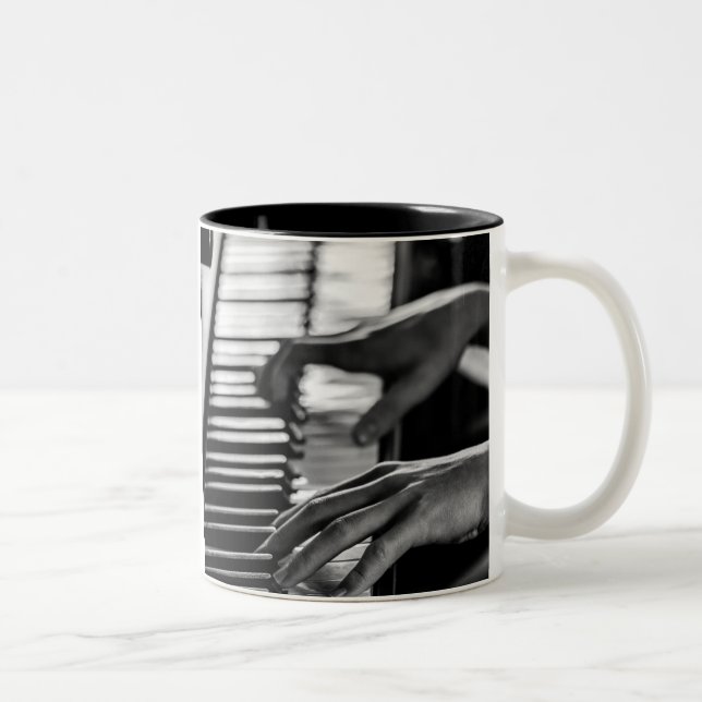 Taza Bicolor Impresionante piano (Derecha)
