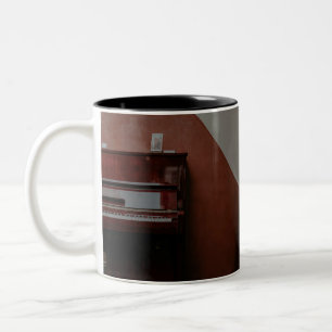 Taza Bicolor Impresionante piano