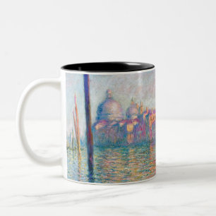 Taza Bicolor Impresionante pueblo de Monet Le Grand Canal