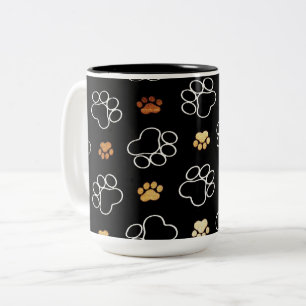Taza Bicolor Impresiones de pinturas