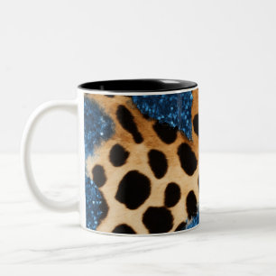 Taza Bicolor Impresiones eclécticas en animales - Mug de dos to