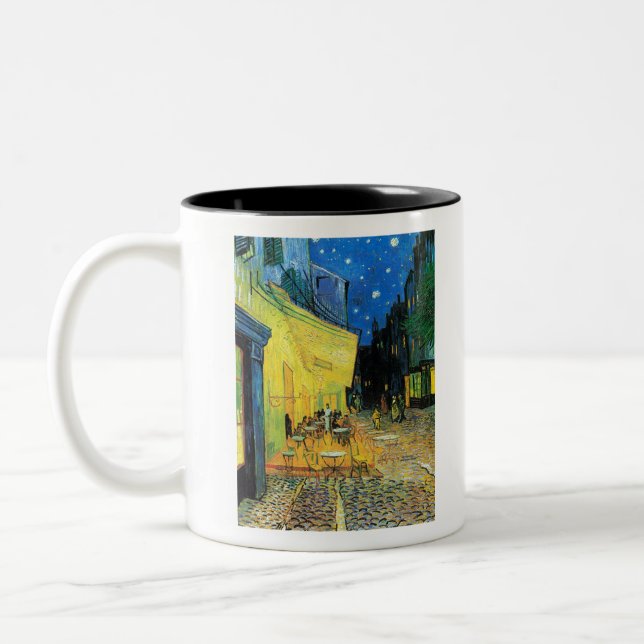 Taza Bicolor Impresionismo: autorretrato de Vincent Van Gogh (Izquierda)