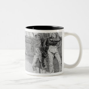 Taza Bicolor Impressment de marineros americanos
