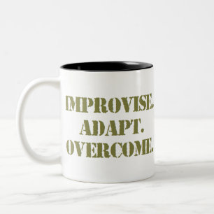 Taza Bicolor improvise se adaptan superado