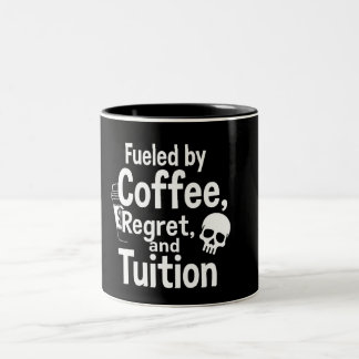 Taza Bicolor Impulsado por el Arrepentimiento del Café y la Mat