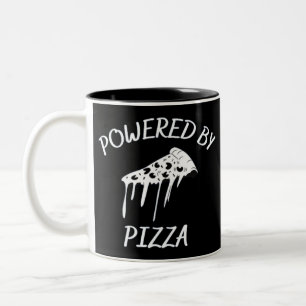 Taza Bicolor Impulsado Por Pizza