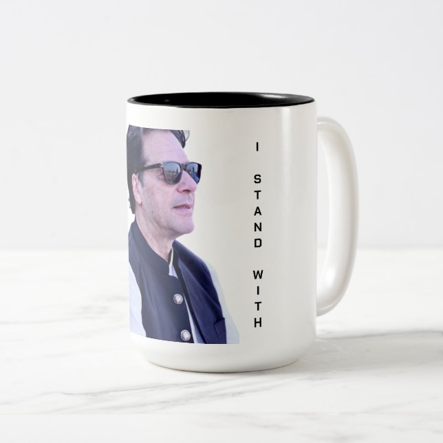TAZA BICOLOR IMRAN KHAN (Anverso derecho)