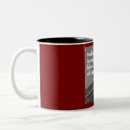 Taza Bicolor In Reverse Kind of Day Mug