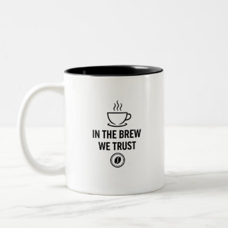 Taza Bicolor In The Brew We Trust