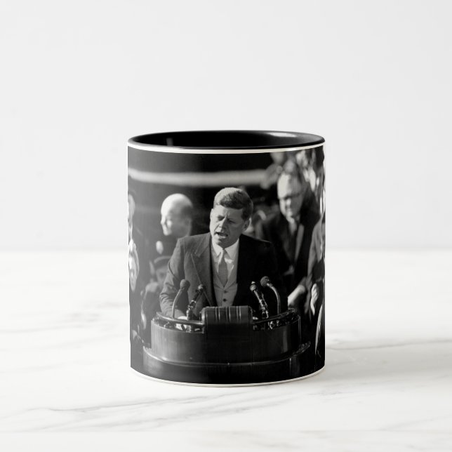 Taza Bicolor Inauguarción JFK (Centro)
