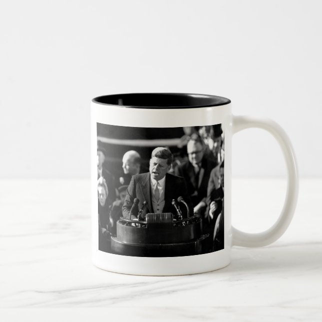 Taza Bicolor Inauguración de JFK (Derecha)