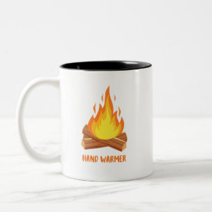 Taza Bicolor Incendio en Hand Warmer Camp