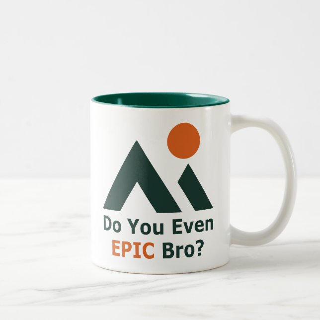 Taza Bicolor ¿Incluso Eres Un Hermano Épico? (Derecha)