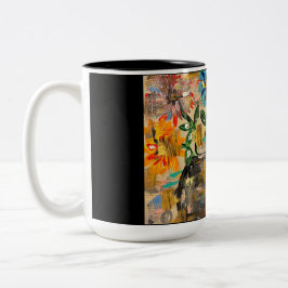 Taza Bicolor Incondicional Dos Mugs Tonados