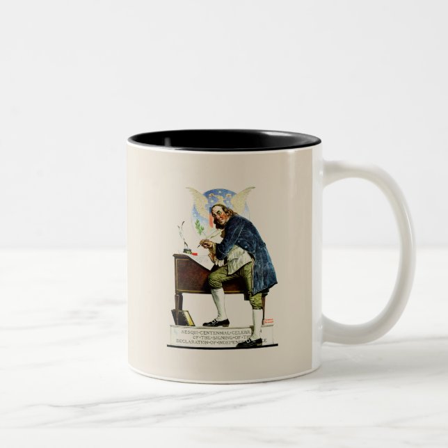 Taza Bicolor Independencia (Derecha)