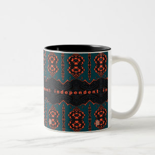 Taza Bicolor Independiente y orgulloso