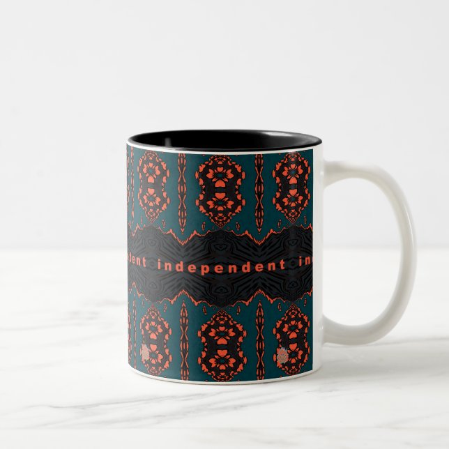 Taza Bicolor Independiente y orgulloso (Derecha)