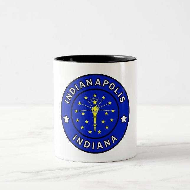 Taza Bicolor Indianapolis Indiana (Centro)