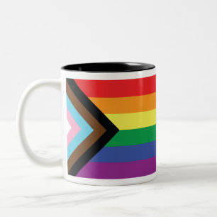 Taza Bicolor Indicador de orgullo de progreso