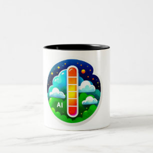 Taza Bicolor Índice de calidad del aire