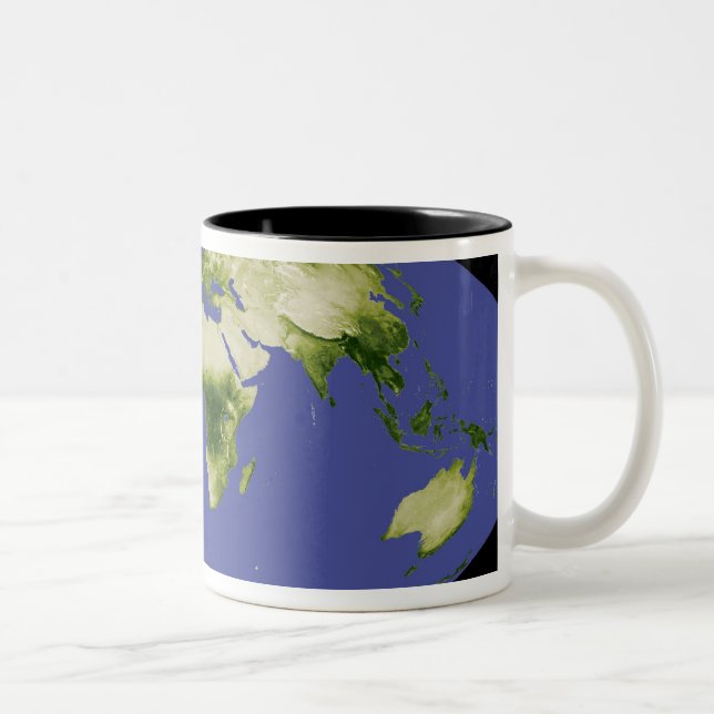 Taza Bicolor Índice de vegetación de diferencia normalizada (Derecha)