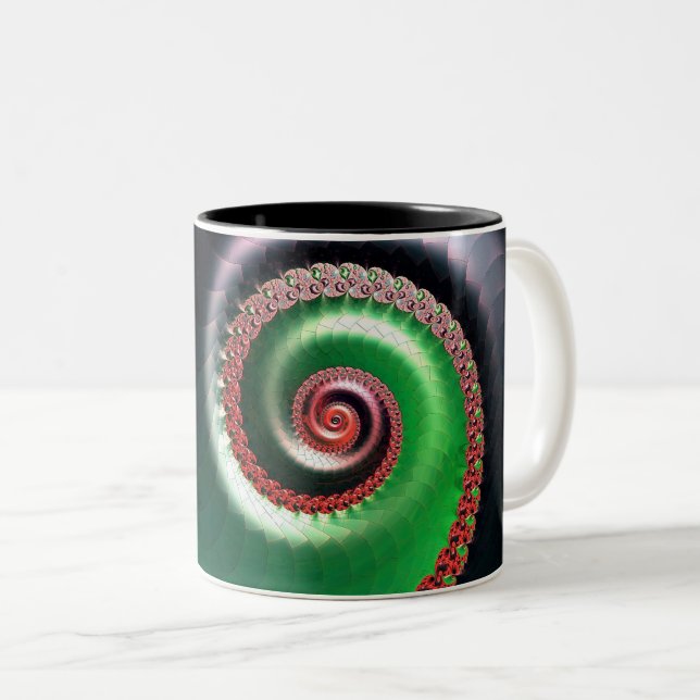 Taza Bicolor Infinite Whirl (Anverso derecho)