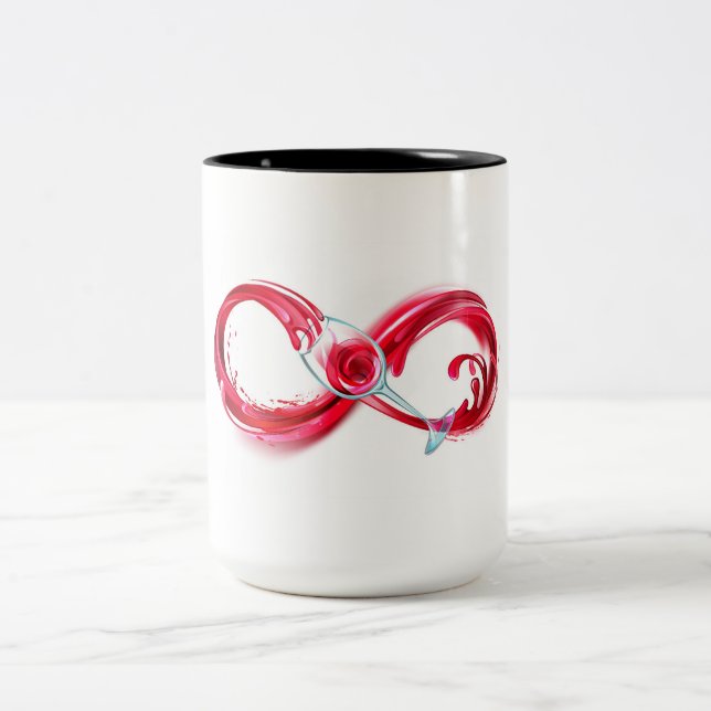 Taza Bicolor Infinity with Red Wine (Centro)