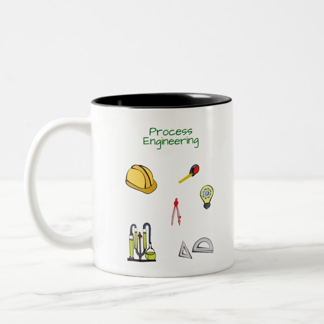 Taza Bicolor Ingeniería química (Izquierda)