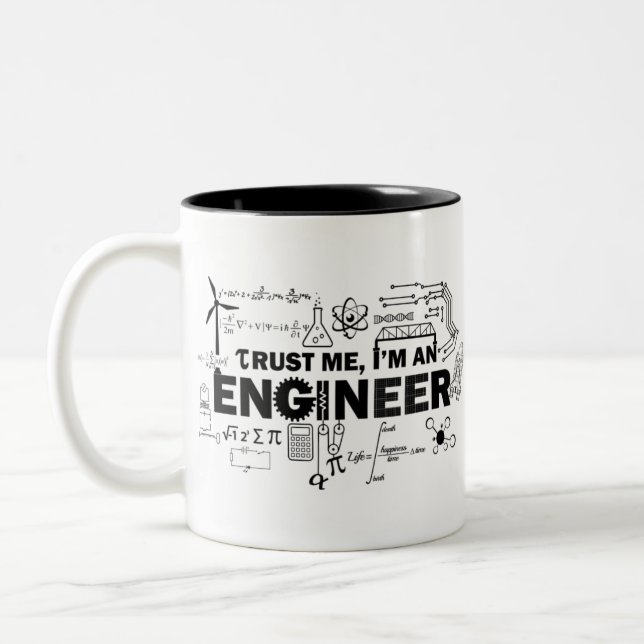 Taza Bicolor ingeniero (Izquierda)