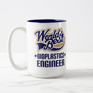 Taza Bicolor Ingeniero de bioplásticos