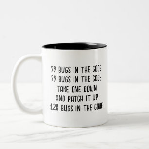 Taza Bicolor Ingeniero de software, desarrollador, programador,