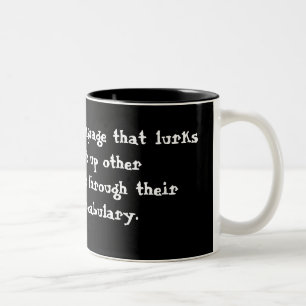 Taza Bicolor Inglés